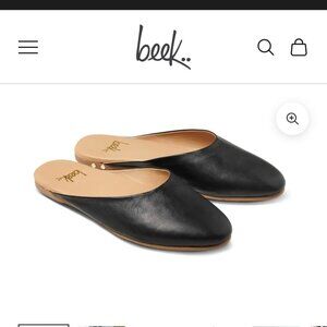 Beek..Phoebe Ballet Mule (black, size 10)